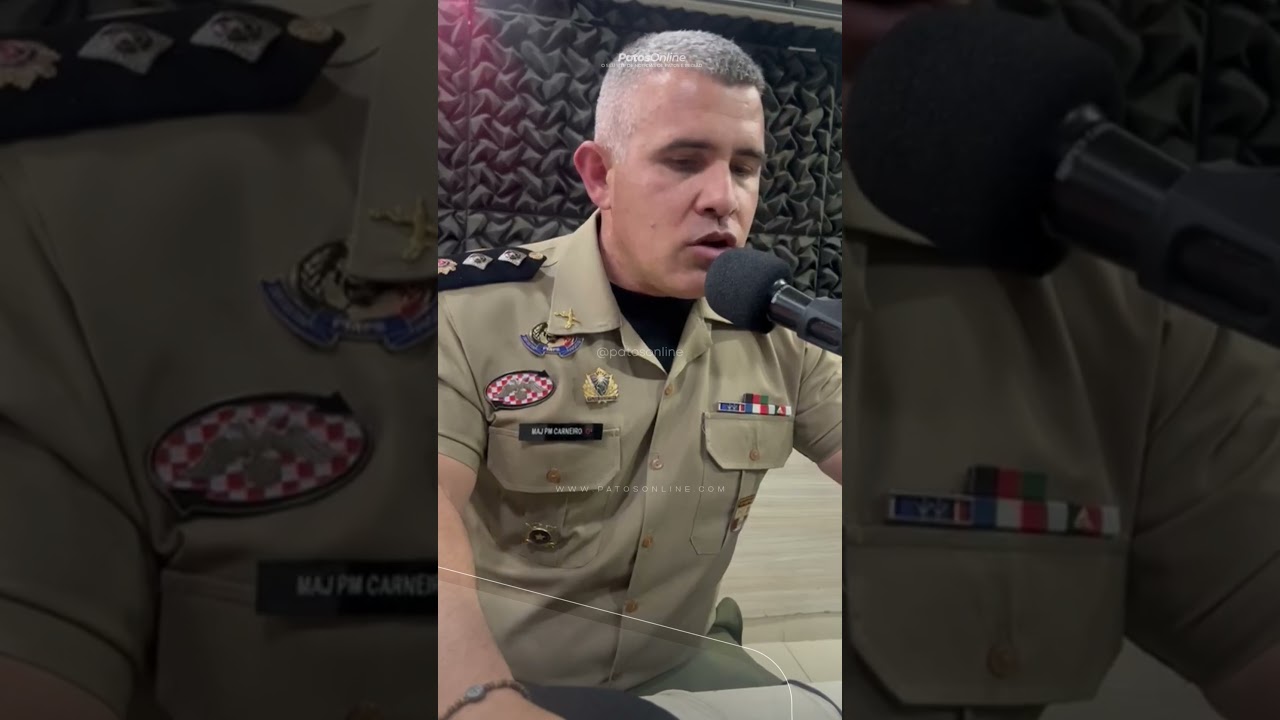 Major Carneiro faz balanço das operações policiais e do combate às facções em Santa Luzia