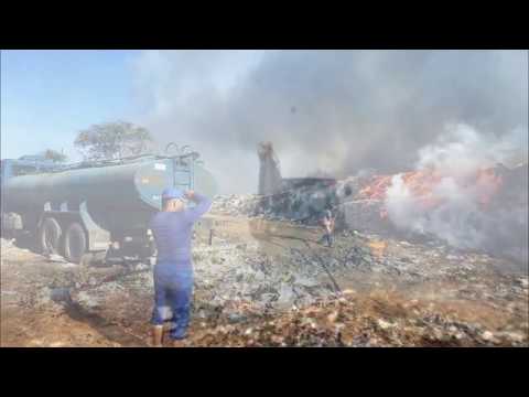 FOGO NO LIXÃO DE PATOS