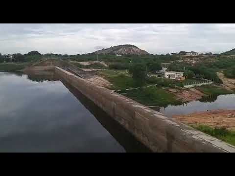 Barragem Da Farinha está enchendo 1,0 cm por hora e agora falta 1,88 metro para seu transbordamento