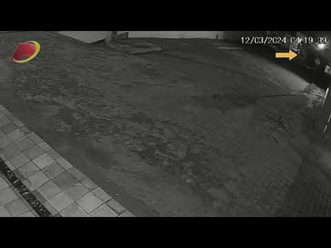 Carro é furtado na madrugada desta terça-feira (12) no bairro São Sebastião, em Patos; veja vídeo