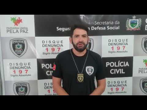 Delegado traz detalhes de homicídio registrado nesta segunda-feira (01) em Patos