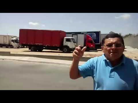 Caminhoneiro denuncia falta de apoio e estrutura por parte do Atacadão Patos
