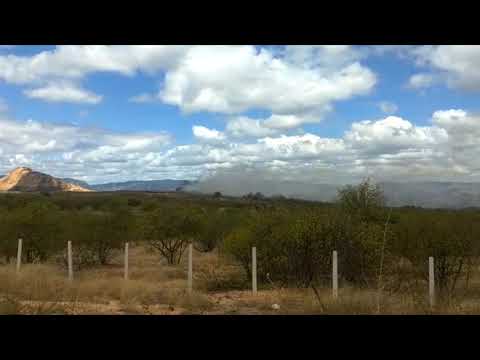 BOMBEIRO EXPLICA COMO ESTÁ O FOGO NO LIXÃO DE PATOS