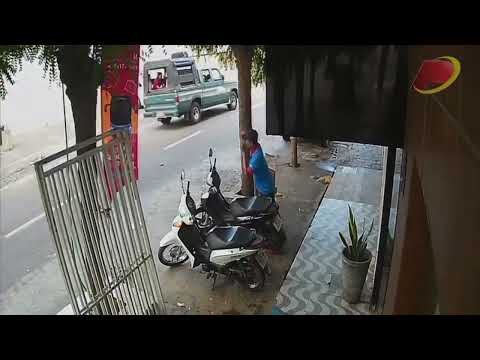 Comerciante tem estabelecimento furtado antes mesmo de inaugurá-lo e ladrão leva estufa de salgados