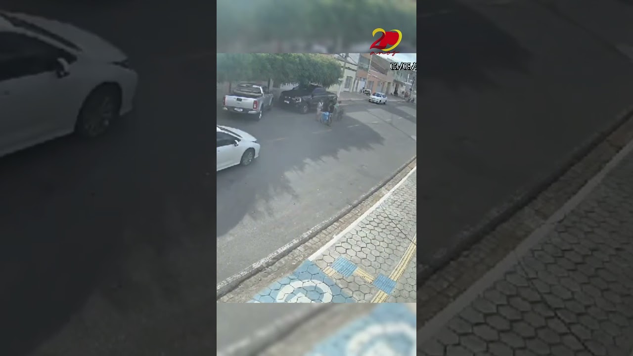 Garotos que vendiam picolés são atropelados em via pública na cidade de Malta; veja o vídeo