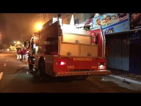 Vídeo mostra Incêndio controlado em Loja de Piscina no Centro de Patos