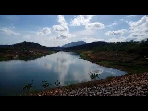 Açude Cachoeira dos Cegos quase Seco - Janeiro de 2018 - Patosonline.com