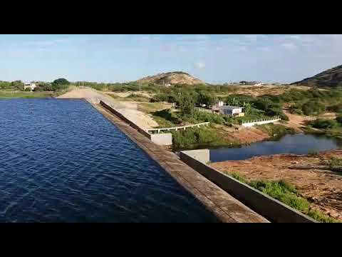 MESMO SEM CHUVAS E SEM SANGRAR, BARRAGEM DA FARINHA ESTÁ SENDO FUNDAMENTAL