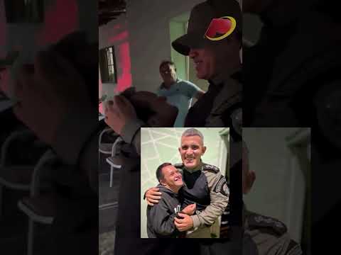 Relação de amizade de PMs e jovem da zona rural de Teixeira viraliza nas redes sociais e emociona