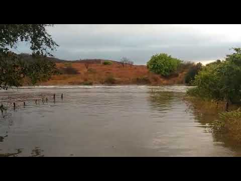 Chuva de 100 mm volta a cair no Vale do Piancó. Riachos transbordam