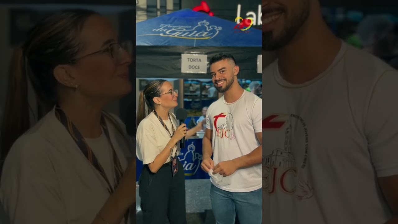 Jovens EJC falam sobre trabalho da juventudes na Festa de Nossa Senhora da Guia