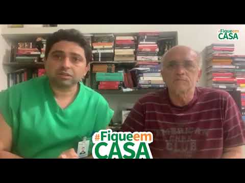 Ao lado do prefeito, médico da parte técnica do Hospital de Patos faz apelo a população de Patos