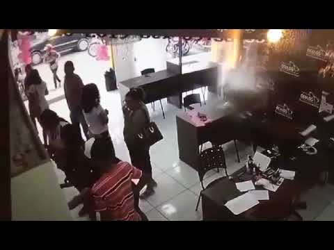 Câmera de segurança registra furto em loja no centro de Patos