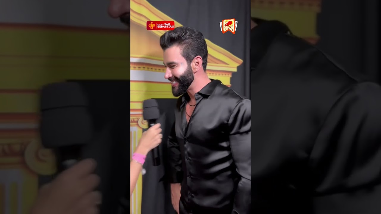 Entrevista com Gusttavo Lima no São João de Patos