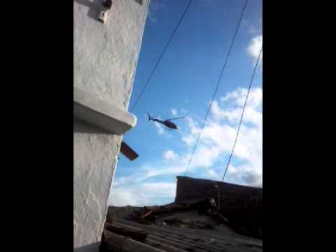 Patosonline.com - Operação Policial com Helicóptero em Patos